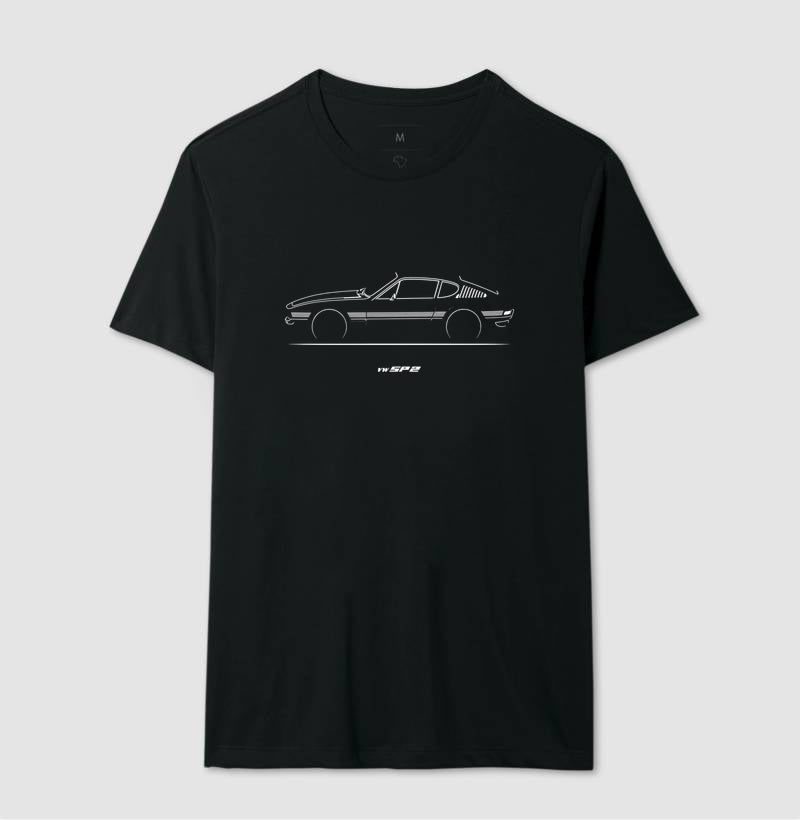 Camiseta SP2 Club "Silhueta em Traço" — 100% Algodão