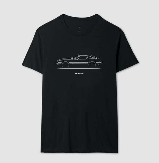 Camiseta SP2 Club "Silhueta em Traço" — 100% Algodão