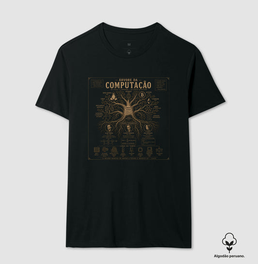 Camiseta Beyond Crypto Árvore da Computação