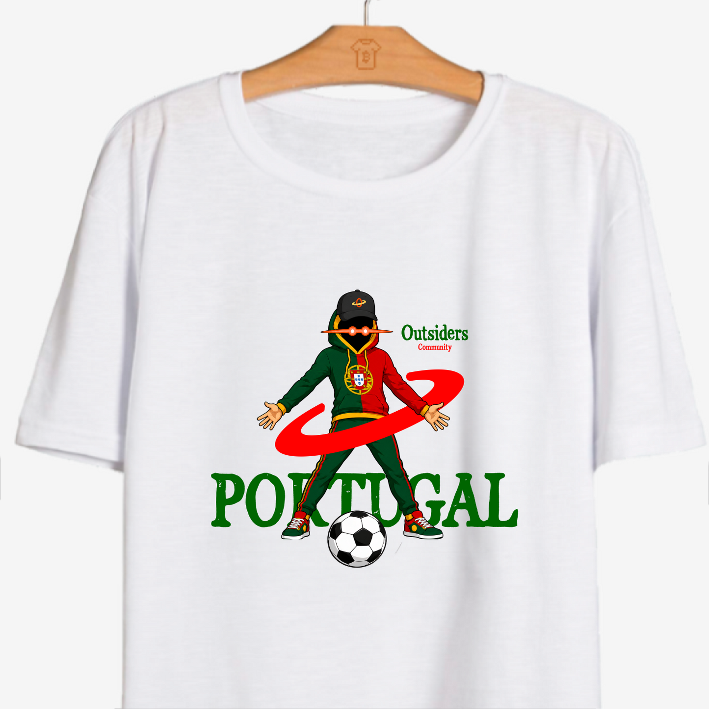 Camiseta Outsiders Mascote Portugal Copa 1