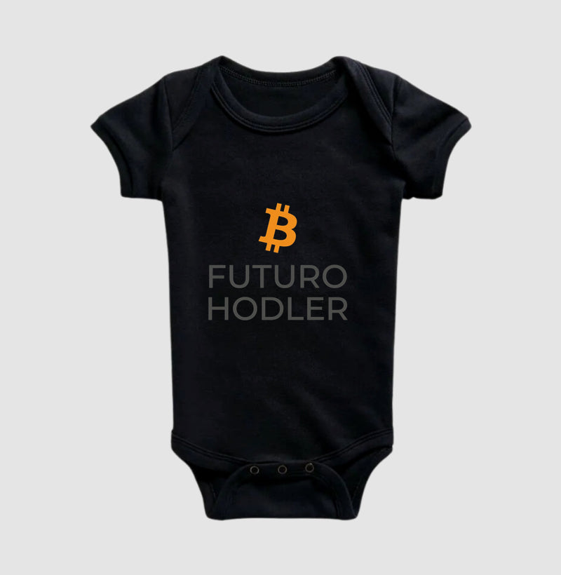 Body Infantil CryptoShirts Futuro Hodler
