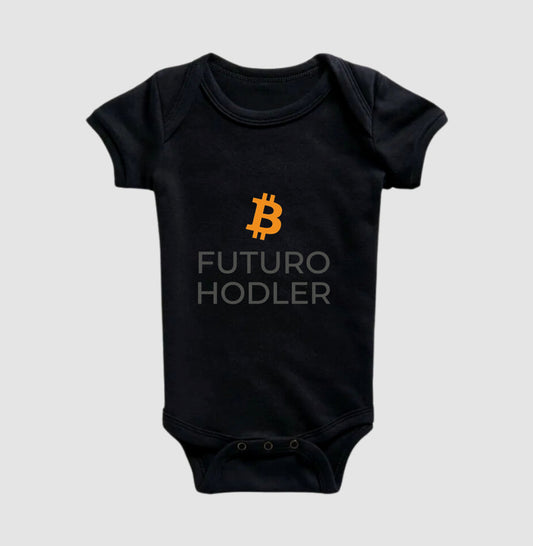 Body Infantil CryptoShirts Futuro Hodler