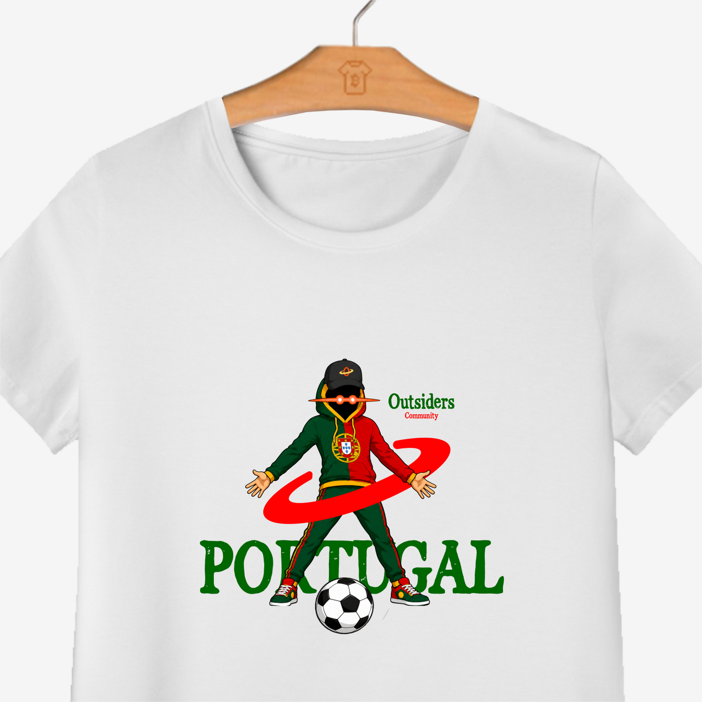 Camiseta Outsiders Mascote Portugal Copa 1