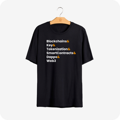 Camiseta CryptoShirts & Blockchain