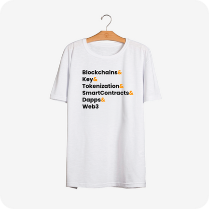 Camiseta CryptoShirts & Blockchain