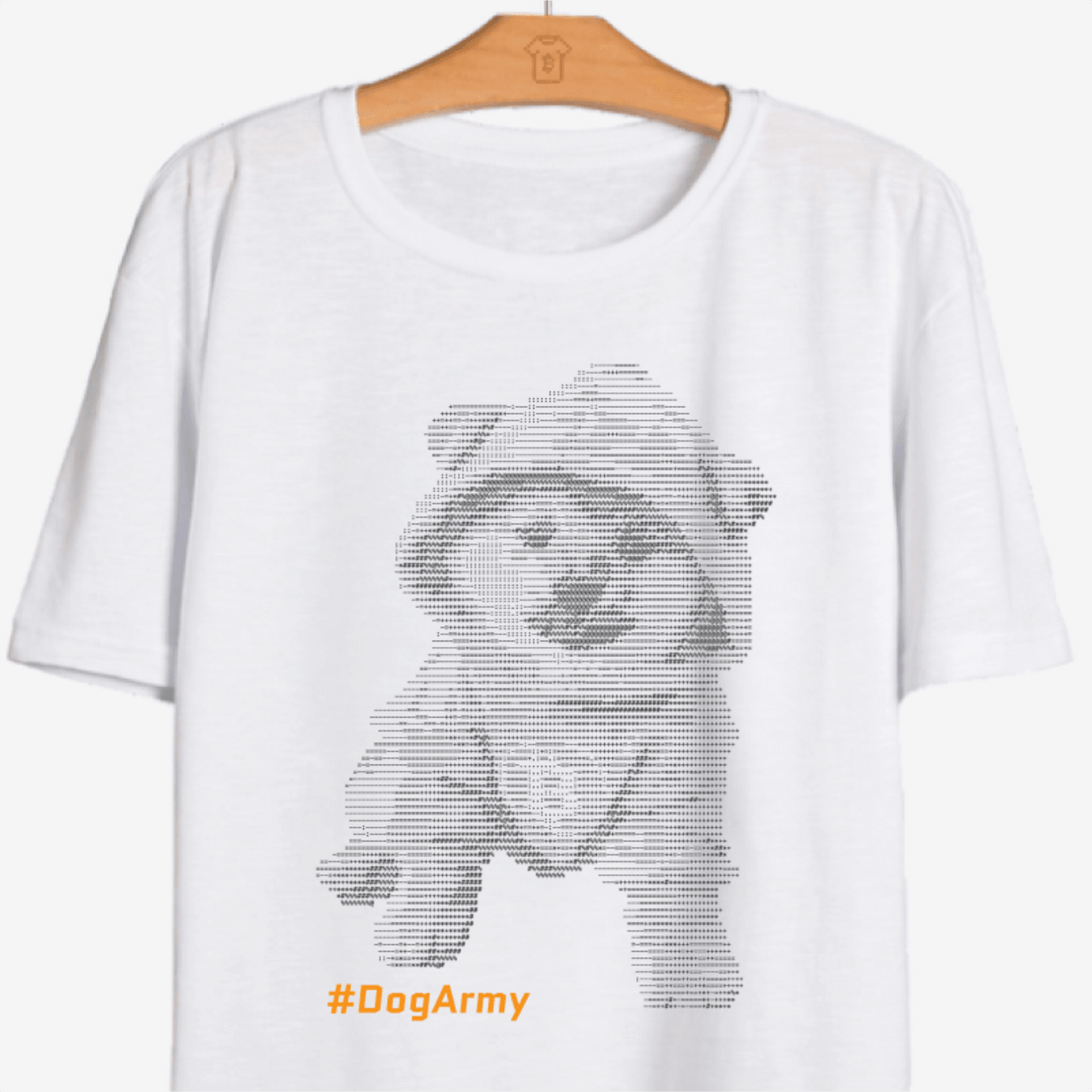 Camiseta DOG GO TO THE MOON - Coleção Narrativas - CryptoShirts