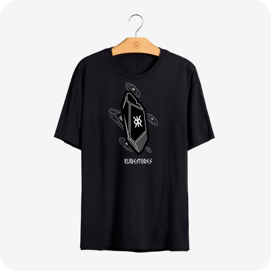 Camiseta Runestone Preta - PIMA