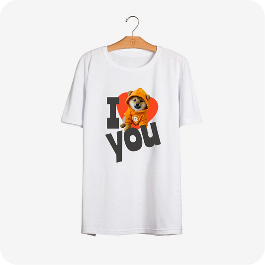 Camiseta I DOG You - PIMA