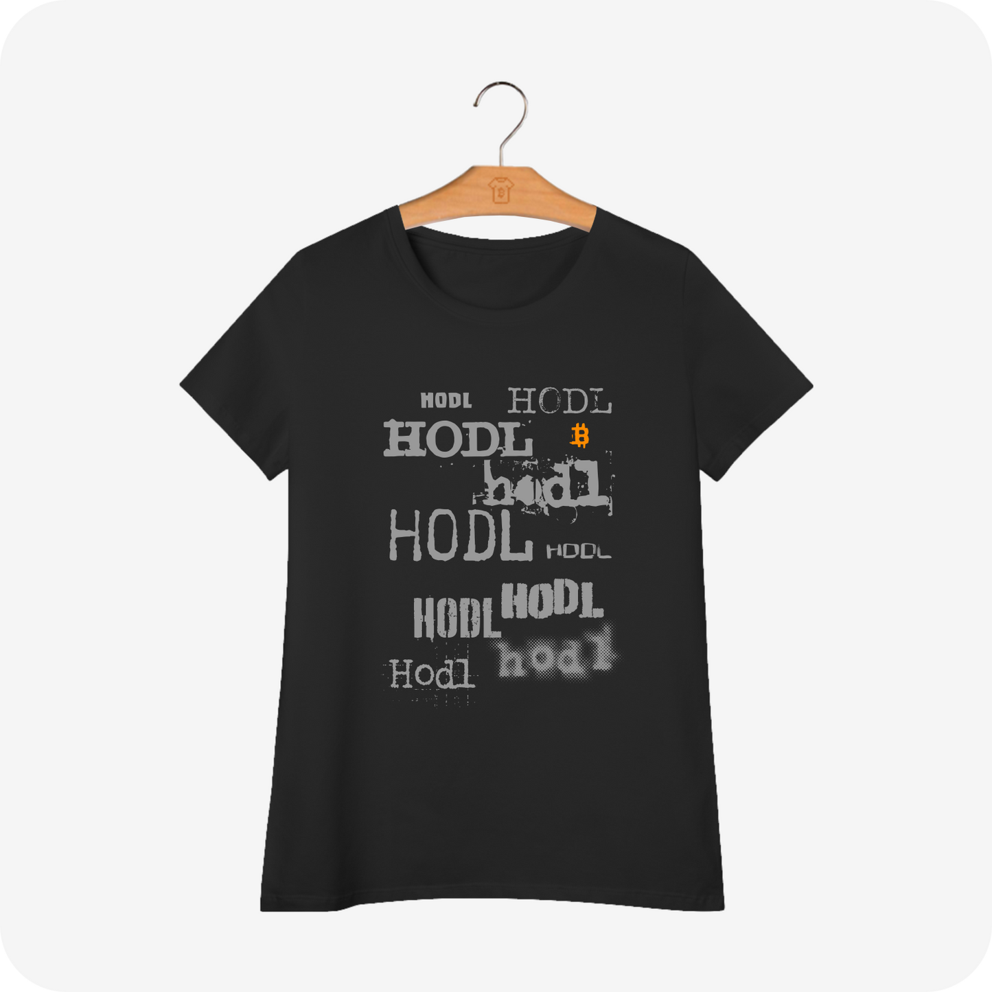 Camiseta CryptoShirts Hodl Hodl Hodl