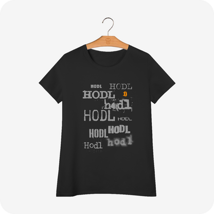 Camiseta CryptoShirts Hodl Hodl Hodl