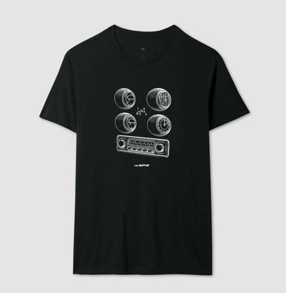 Camiseta SP2 Club "A Bordo" — 100% Algodão