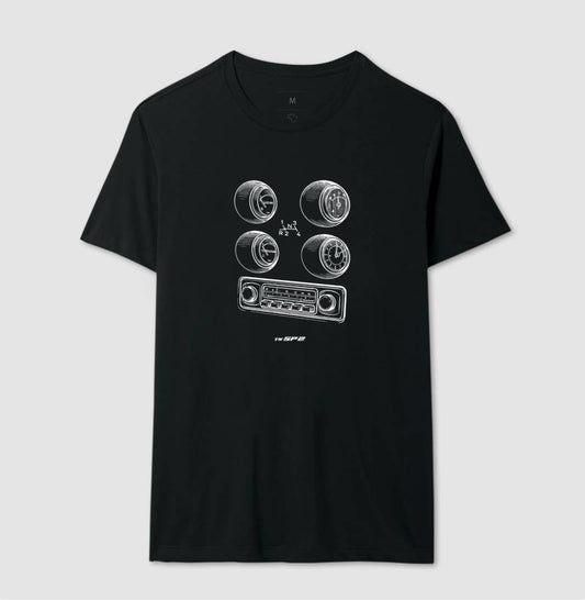 Camiseta SP2 Club "A Bordo" — 100% Algodão