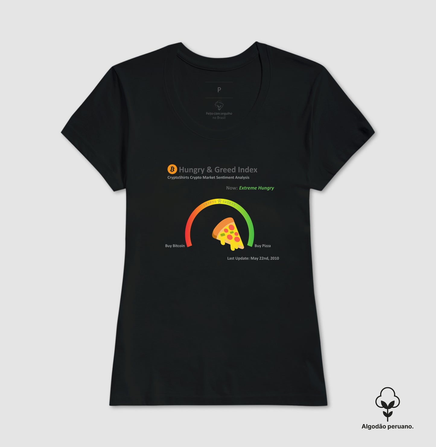 Camiseta Pizza Day Pizza Index