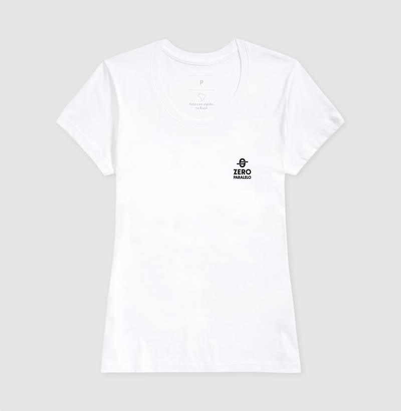 Camiseta Zero Paralelo Logo — 100% Algodão