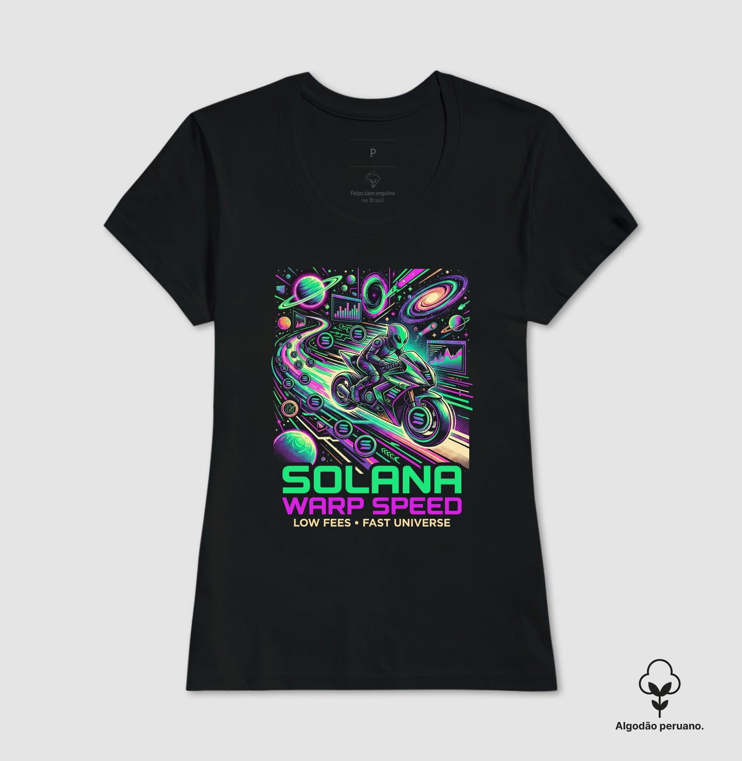 Camiseta Intergalactic Money - Sonala Warp Speed