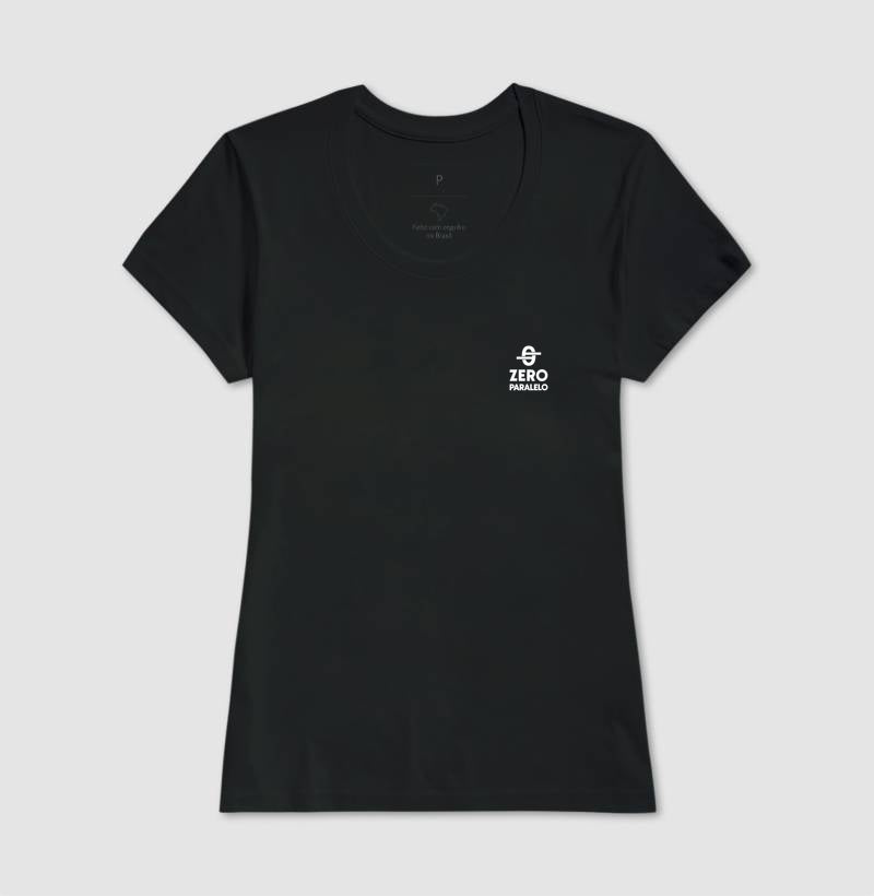 Camiseta Zero Paralelo Logo — 100% Algodão