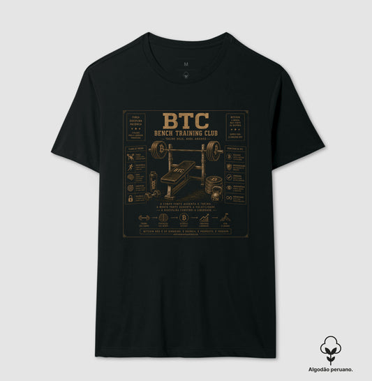 Camiseta Beyond Crypto BTC Bench Training Club