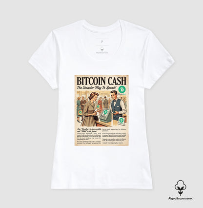 Camiseta Old School Bitcoin Cash