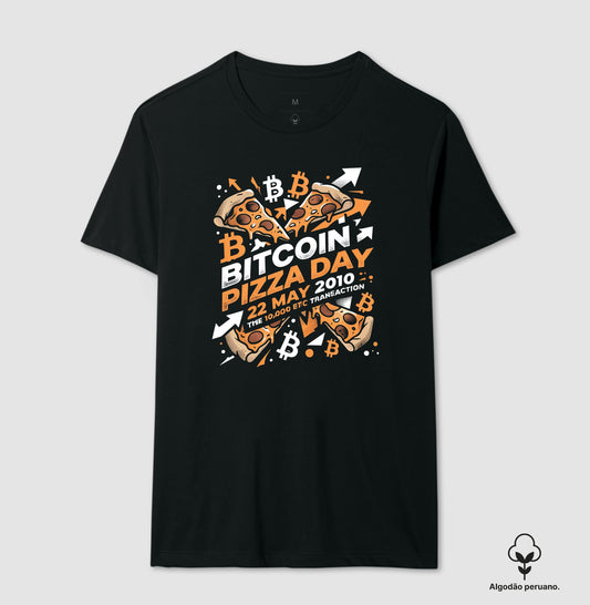 Camiseta Pizza Day 10000 BTC Transaction