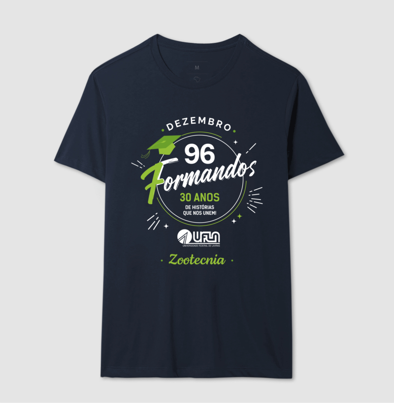 Camisetas Formandos 96 UFLA - ZOOTECNIA