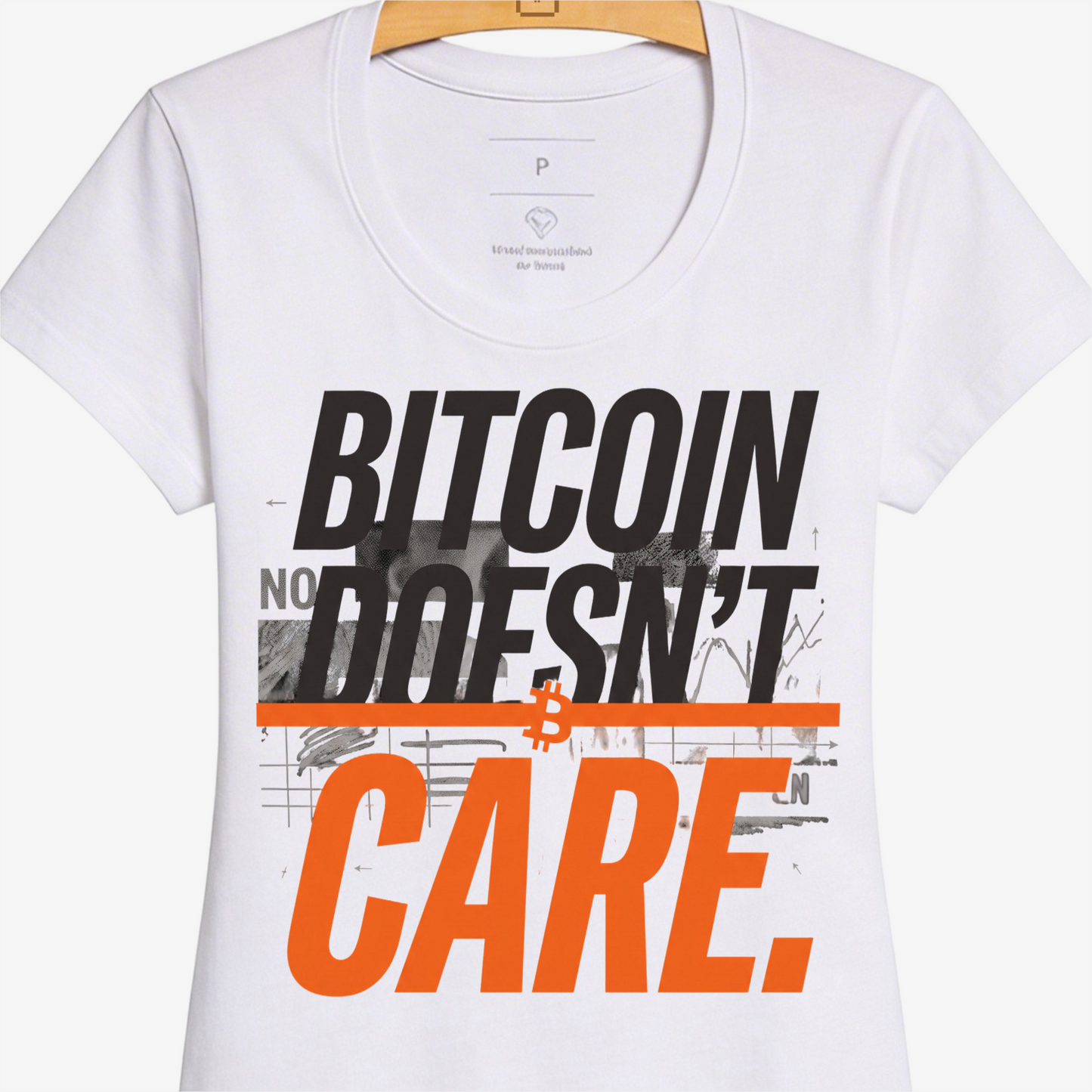 Camiseta Alg. Peruano WeSearch Bitcoin Doesn't Care