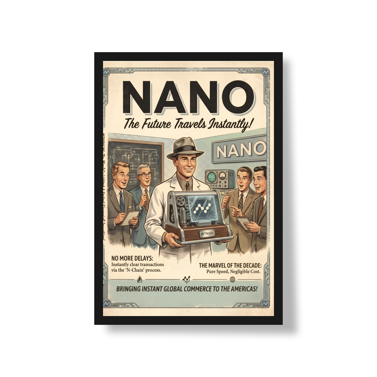 Poster Old School Nano