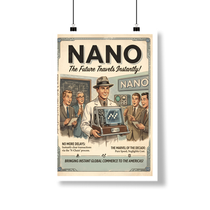Poster Old School Nano