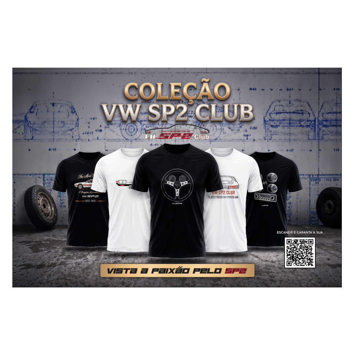Poster QR Code SP2 Club