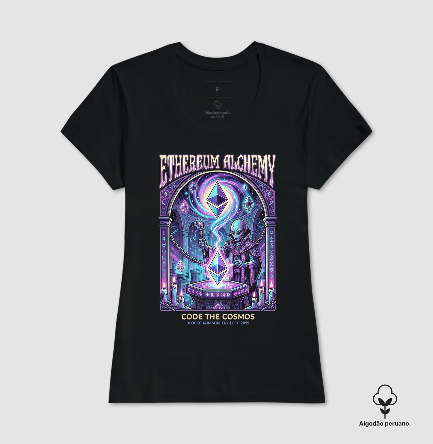 Camiseta Intergalactic Money - Ethereum Alchemy