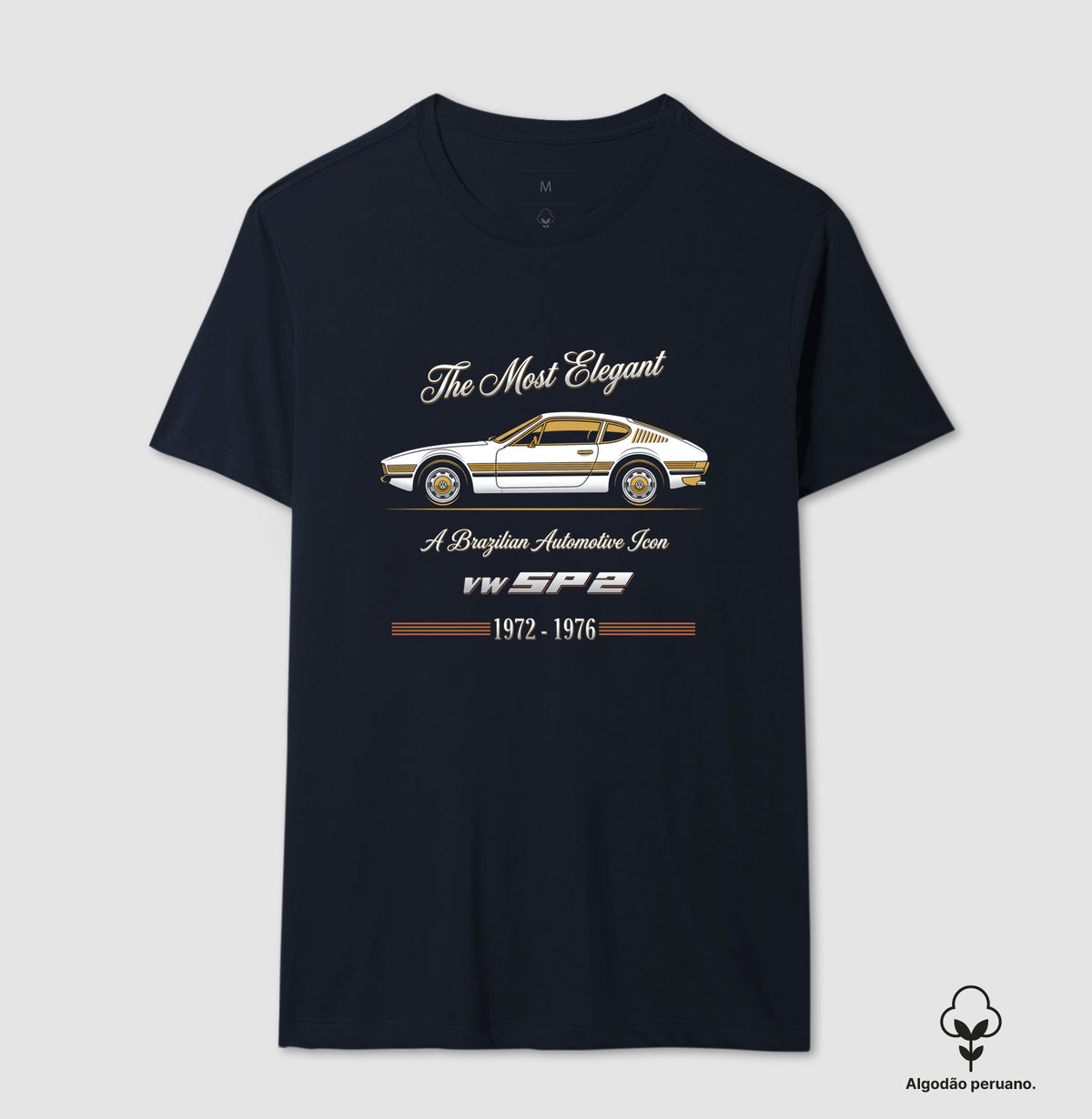 Camiseta SP2 Club "O Mais Elegante" — Algodão Peruano