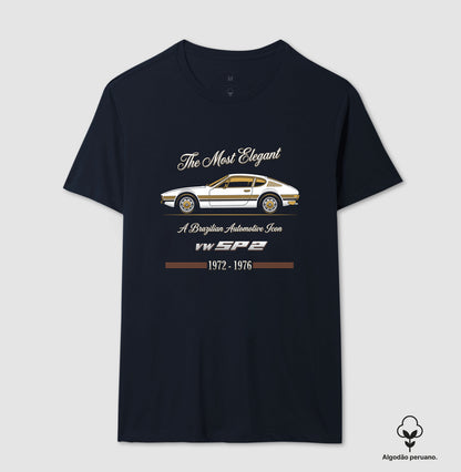 Camiseta SP2 Club "O Mais Elegante" — Algodão Peruano