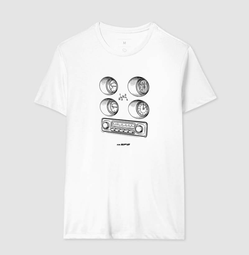 Camiseta SP2 Club "A Bordo" — 100% Algodão
