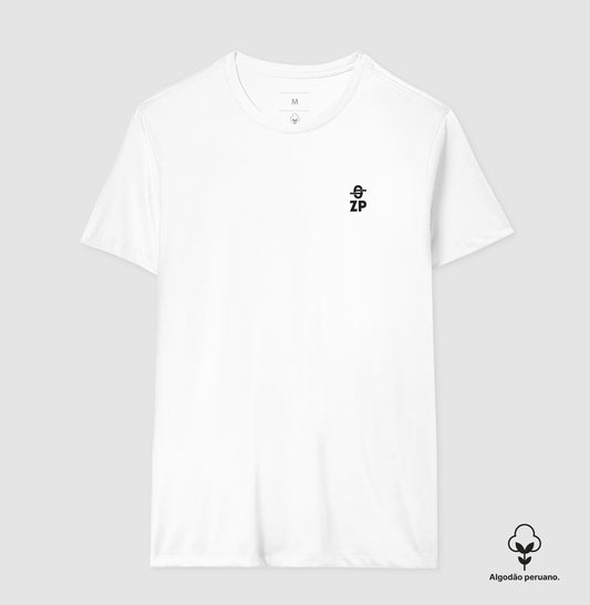 Camiseta Zero Paralelo ZP Branca