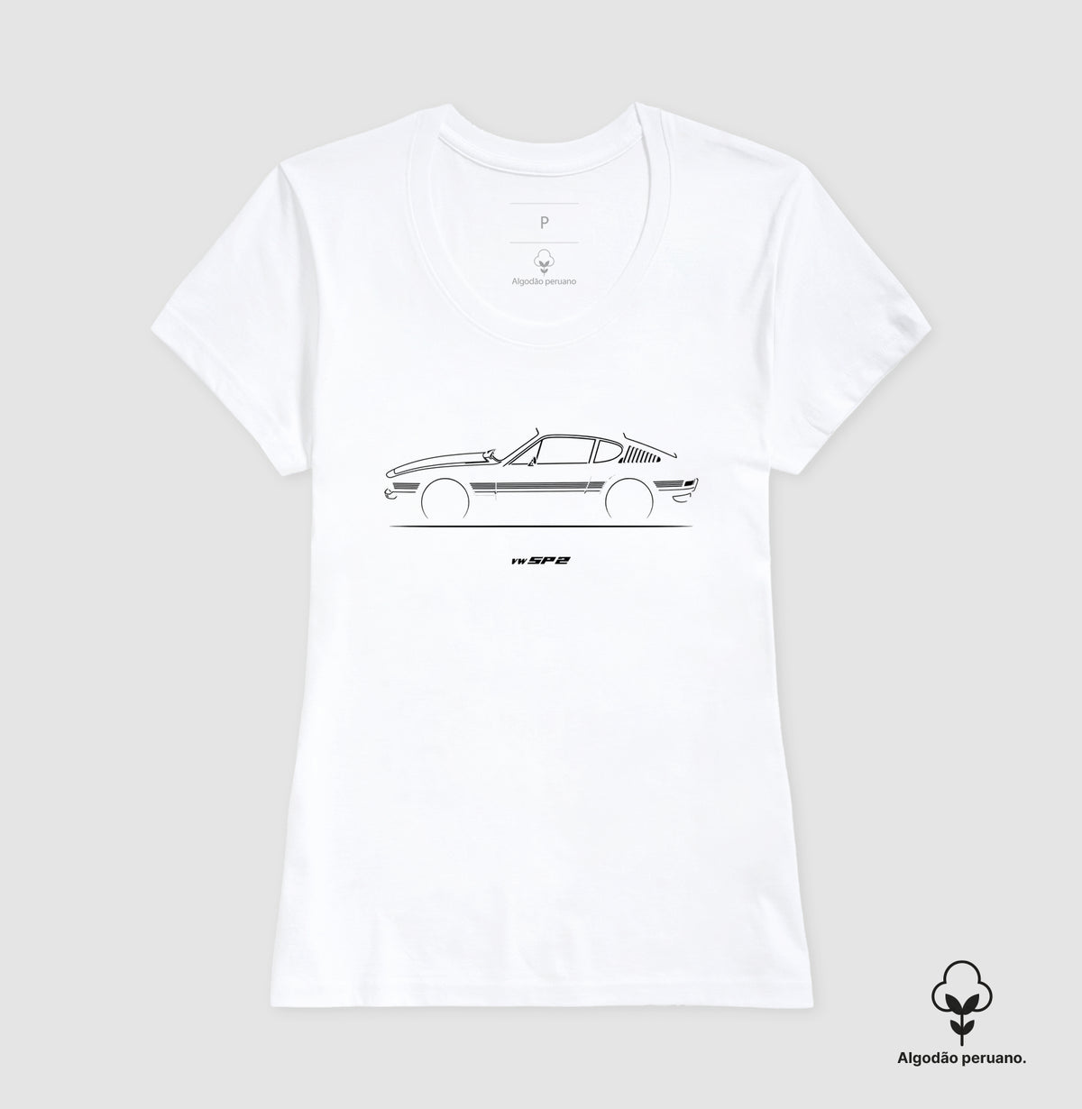 Camiseta SP2 Club "Silhueta em Traço"