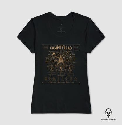Camiseta Beyond Crypto Árvore da Computação