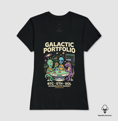 Camiseta Intergalactic Money - Galactic Portifolio