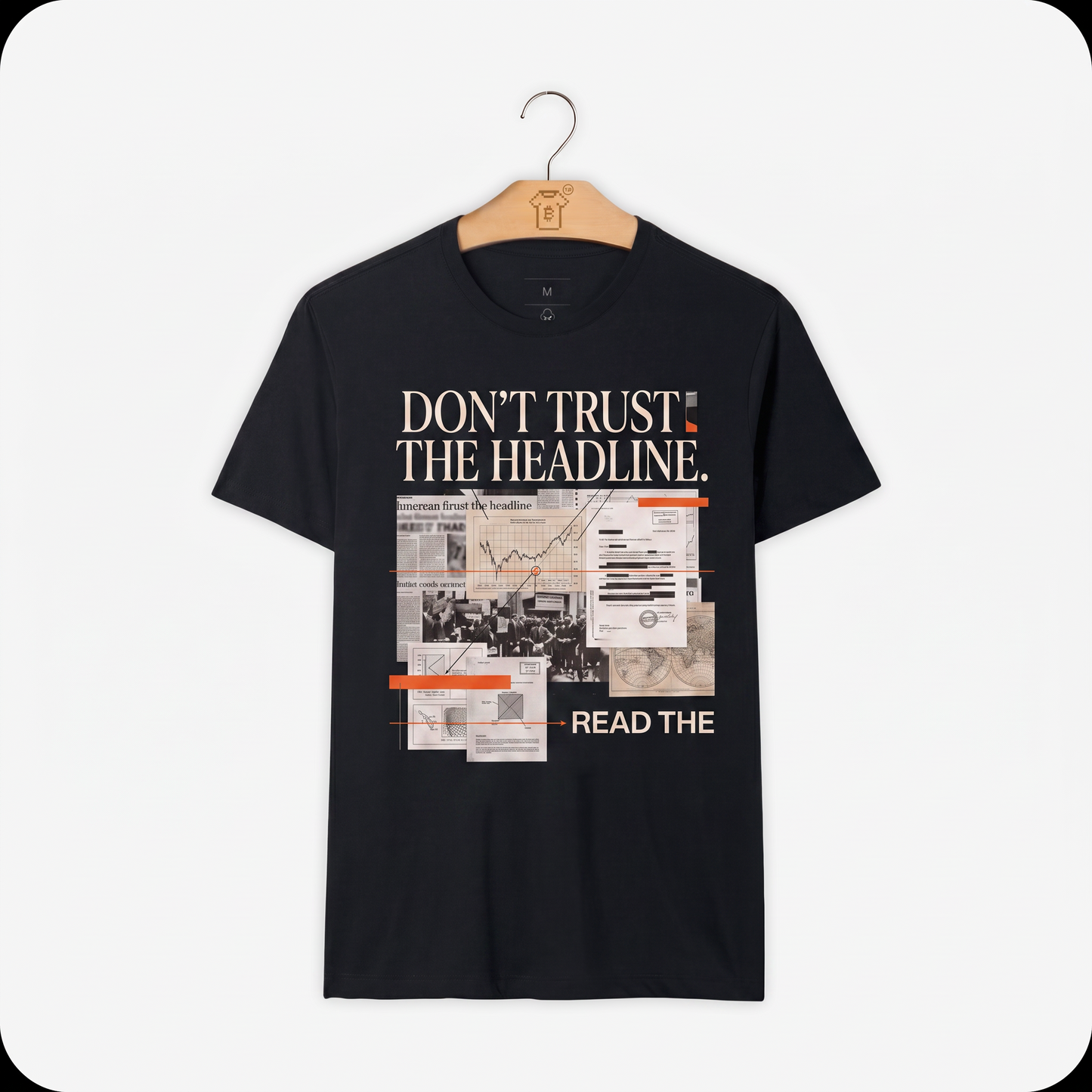 Camiseta WeSearch Don't Trust The Headline.