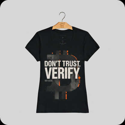 Camiseta WeSearch Don't Trust. Verify