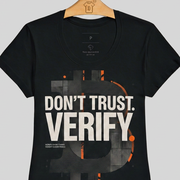 Camiseta Alg. Peruano WeSearch Don't Trust. Verify