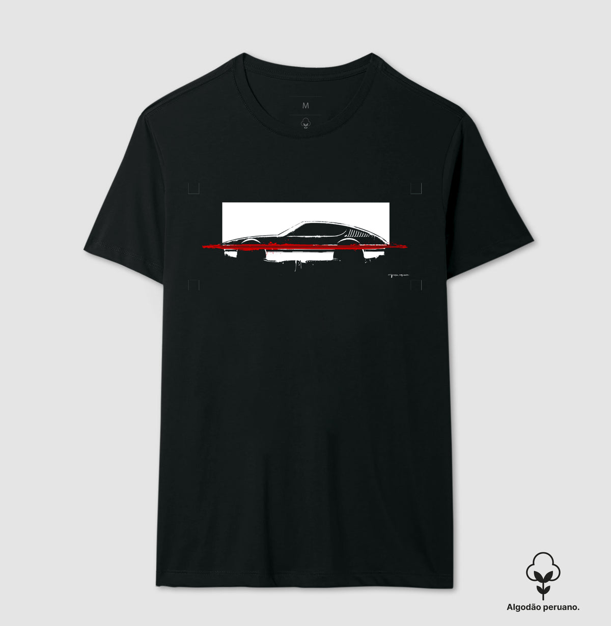 Camiseta SP2 Club "Estudo em Vermelho"