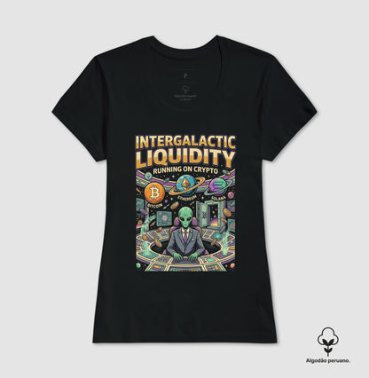 Camiseta Intergalactic Money - Intergalactic Liquidity