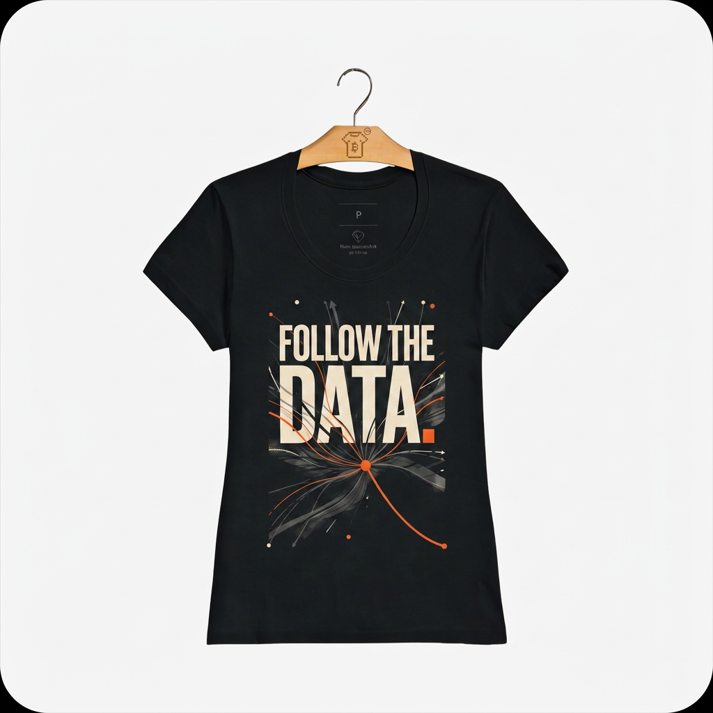 Camiseta WeSearch Follow The Data