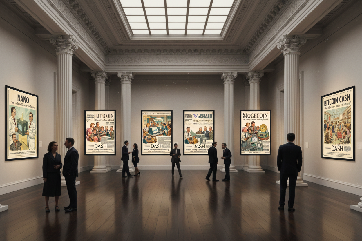 Museu Crypto Old School - Capa da Coleção
