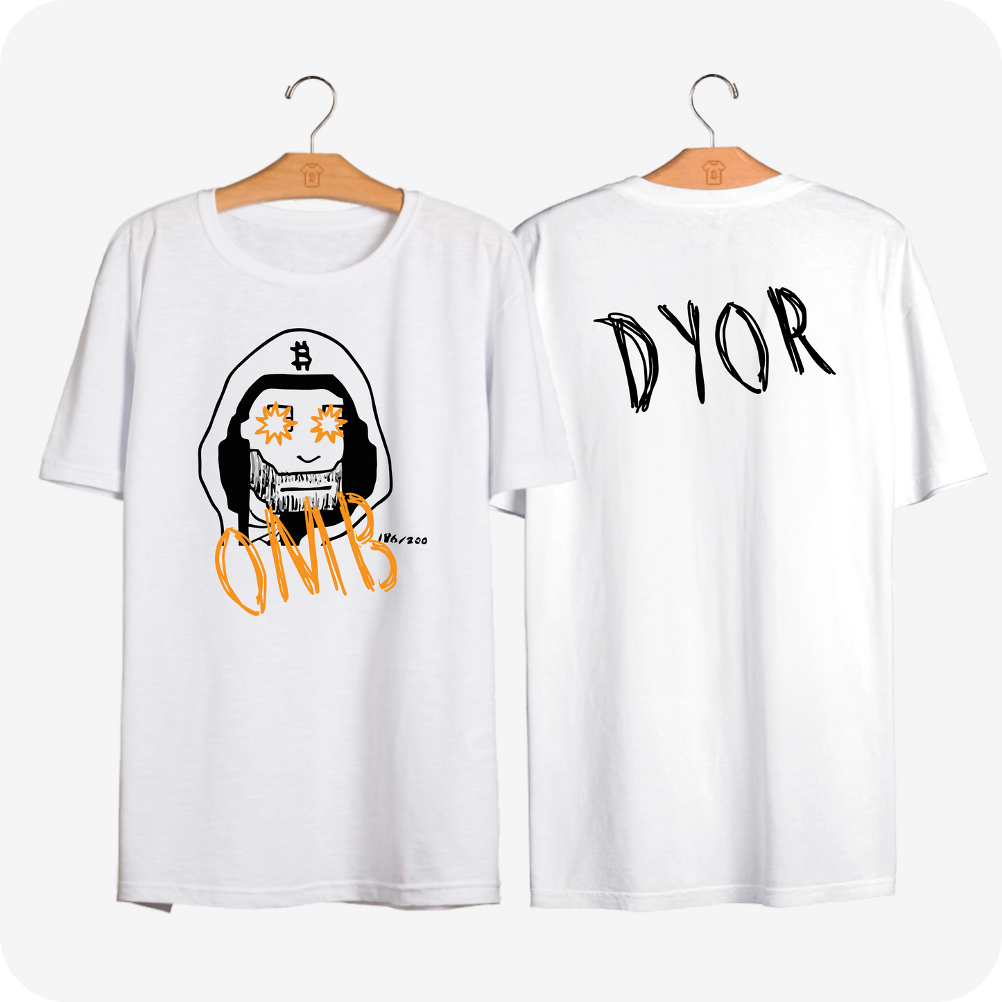 Camiseta OMB Orange DYOR - PIMA