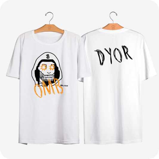 Camiseta OMB Orange DYOR - PIMA