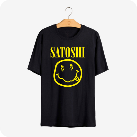 Camiseta CryptoShirts Satoshi Jack Dorsey - PIMA