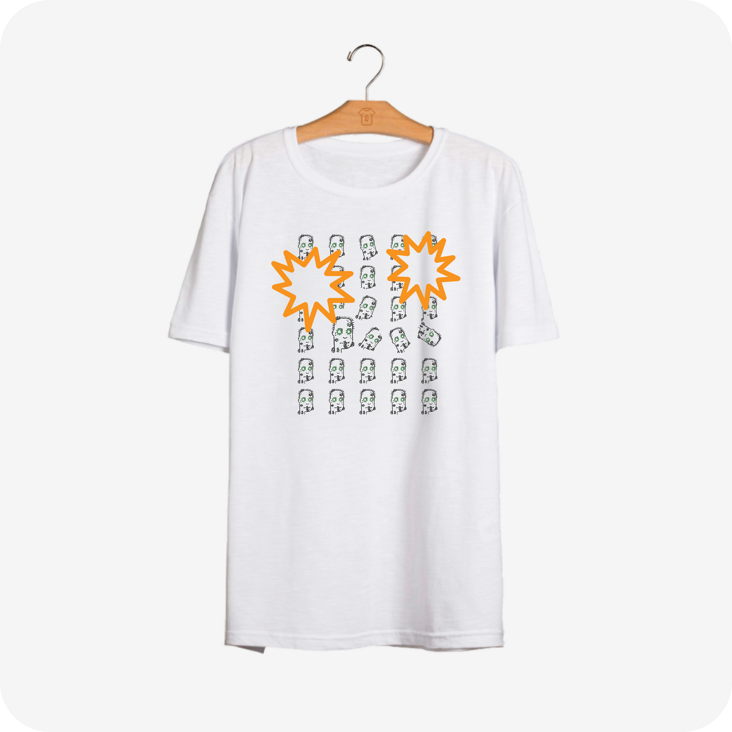 Camiseta OMBs Orange - PIMA