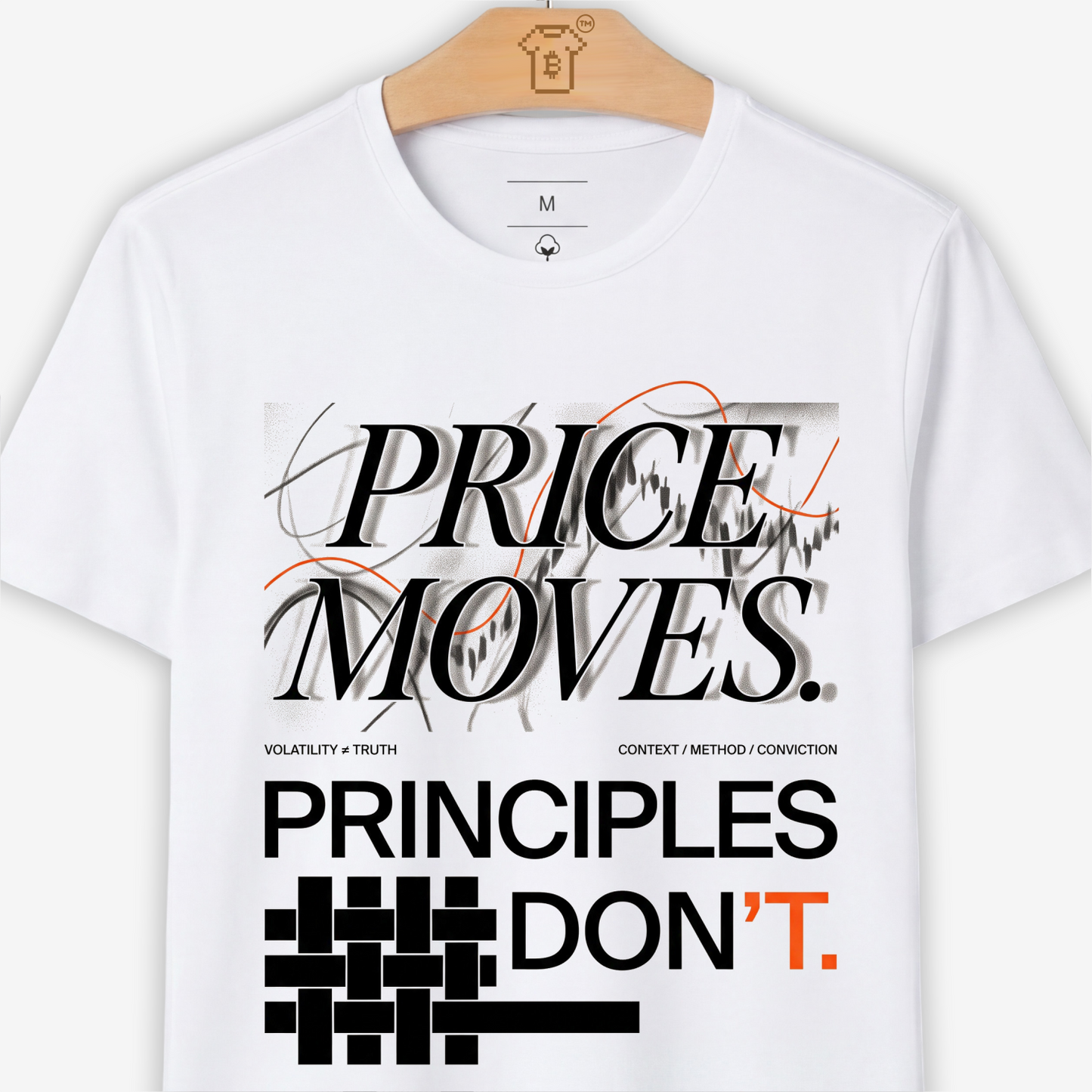 Camiseta Alg. Peruano WeSearch Price Moves. Principles Don't
