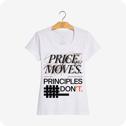 Camiseta Alg. Peruano WeSearch Price Moves. Principles Don't