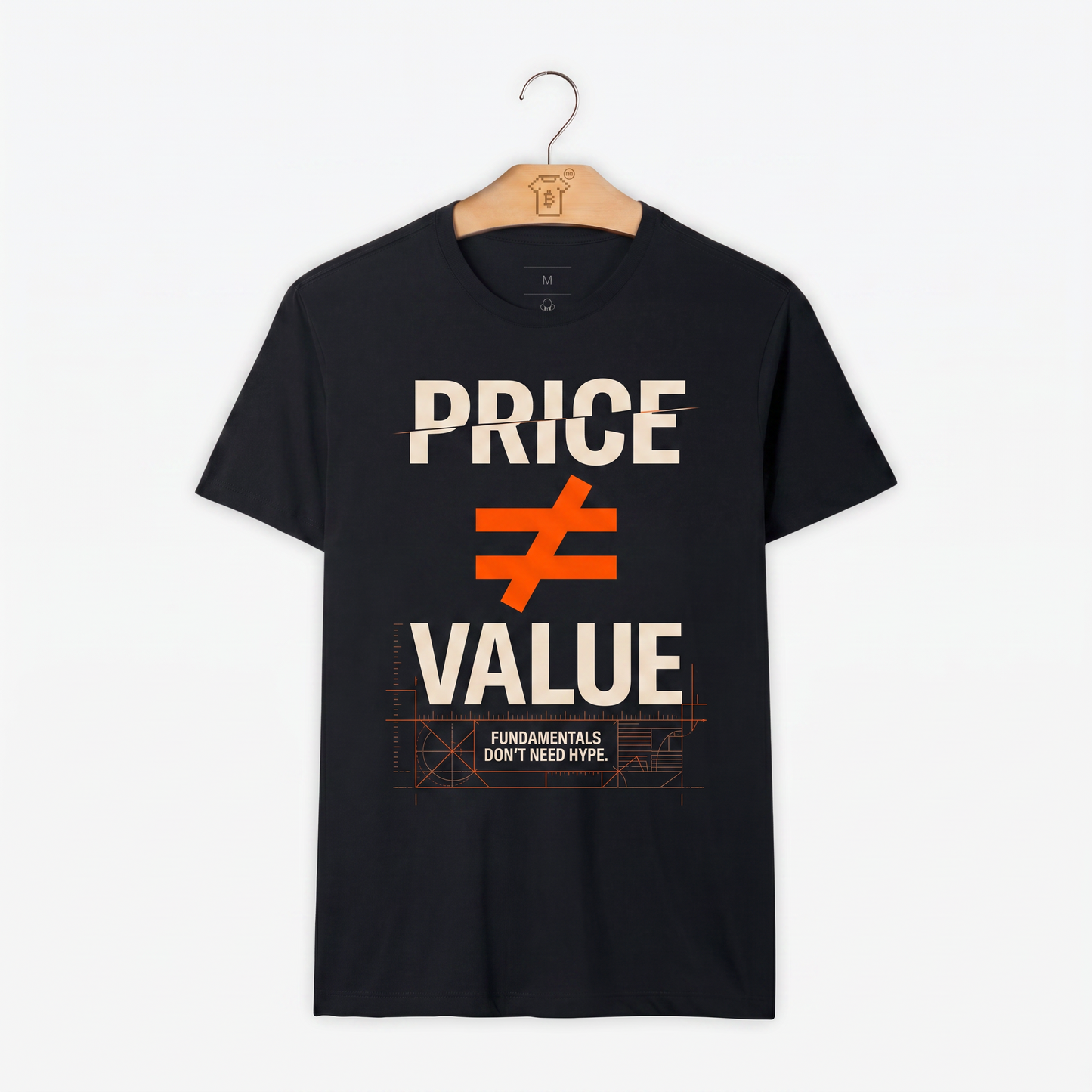 Camiseta WeSearch Price ≠ Value